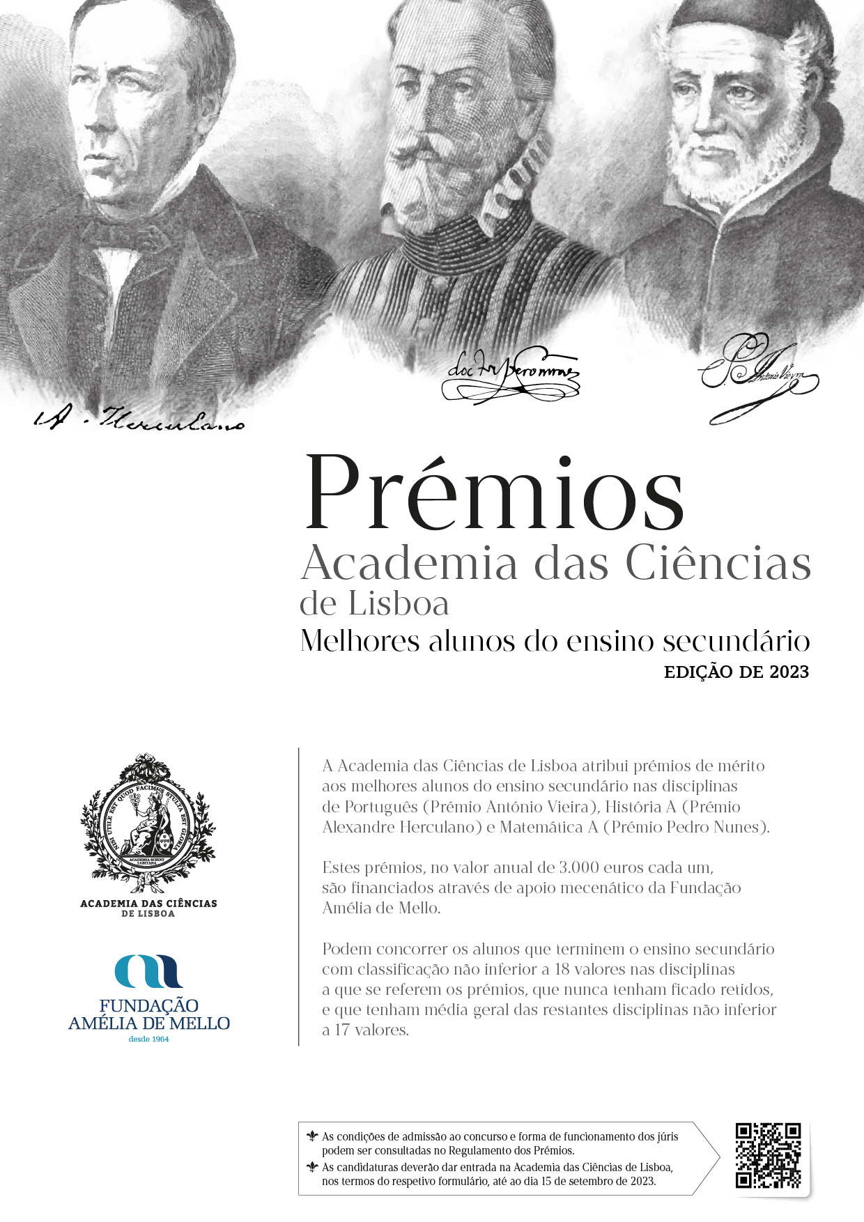 Cartaz Premios Ensino Secundario