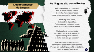 Newsletter do Departamento de Línguas 2025
